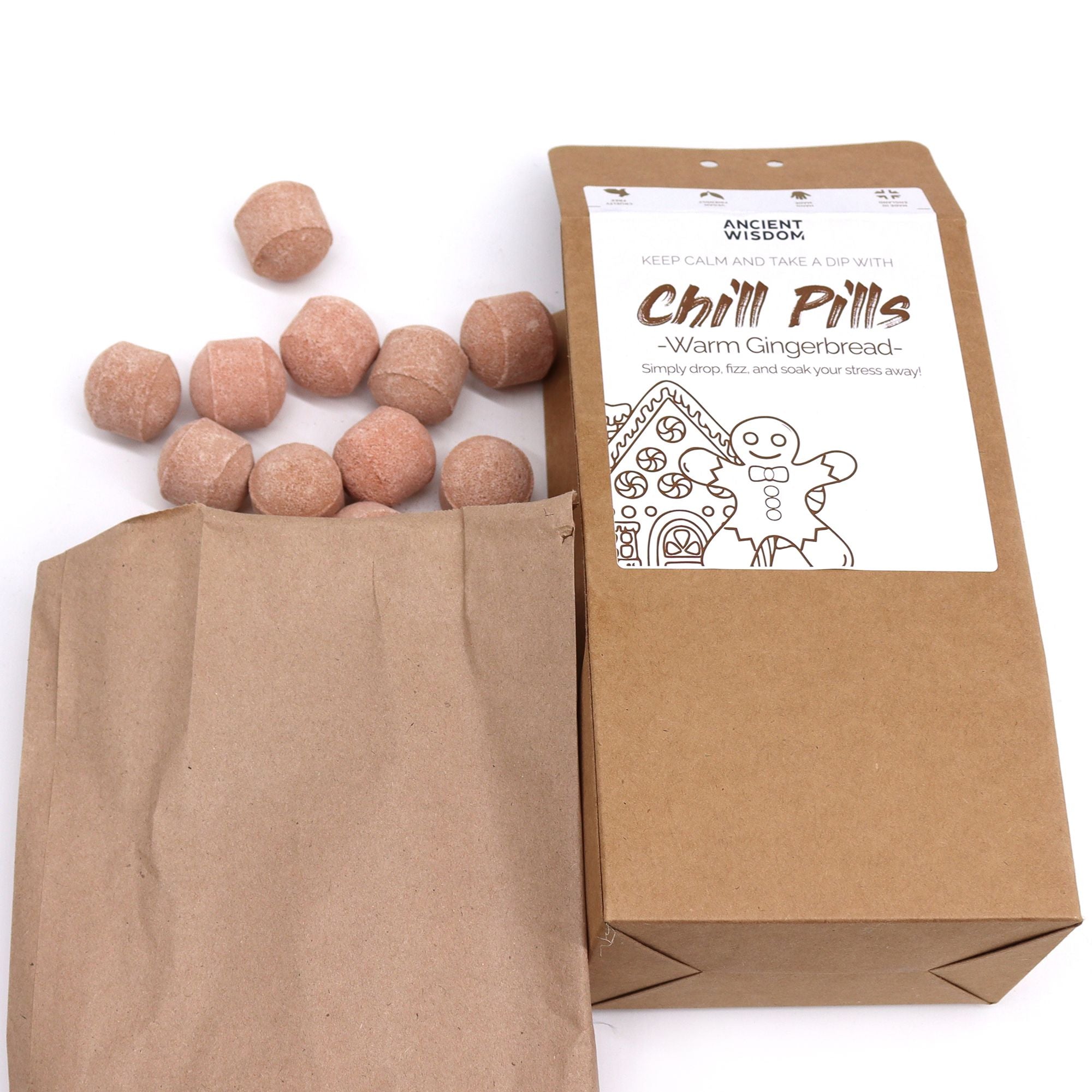 Chill Pills 350g – Warm Gingerbread