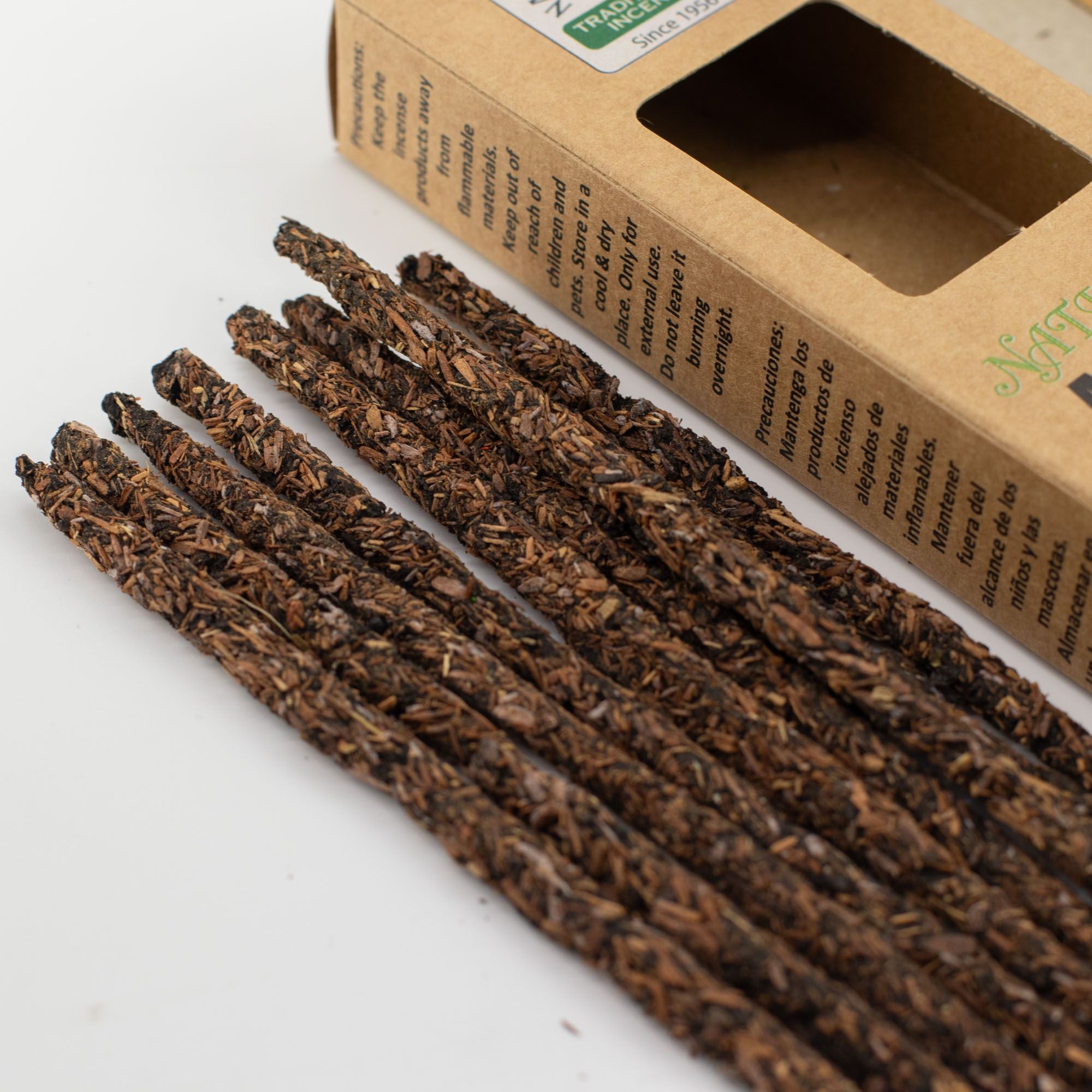 Natürliches botanisches Masala-Räucherwerk – Bernstein