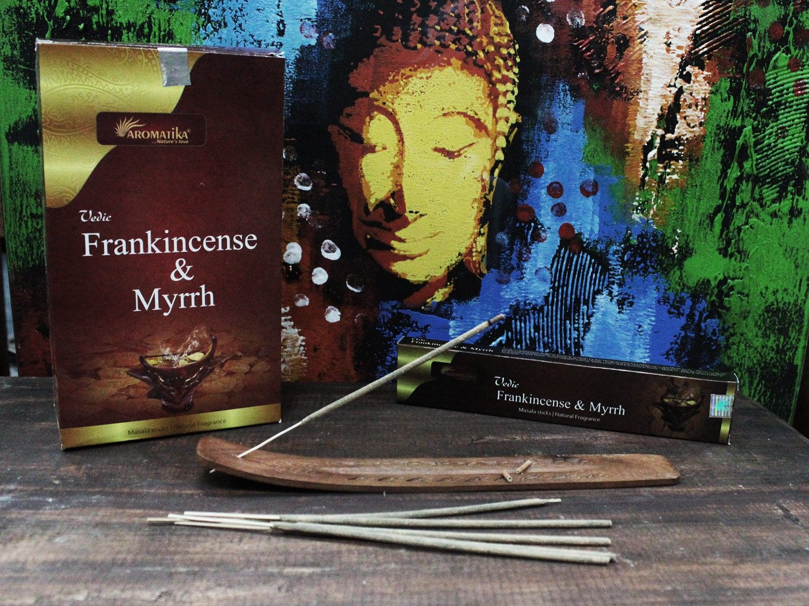 Vedic Räucherstäbchen – Weihrauch & Myrrhe