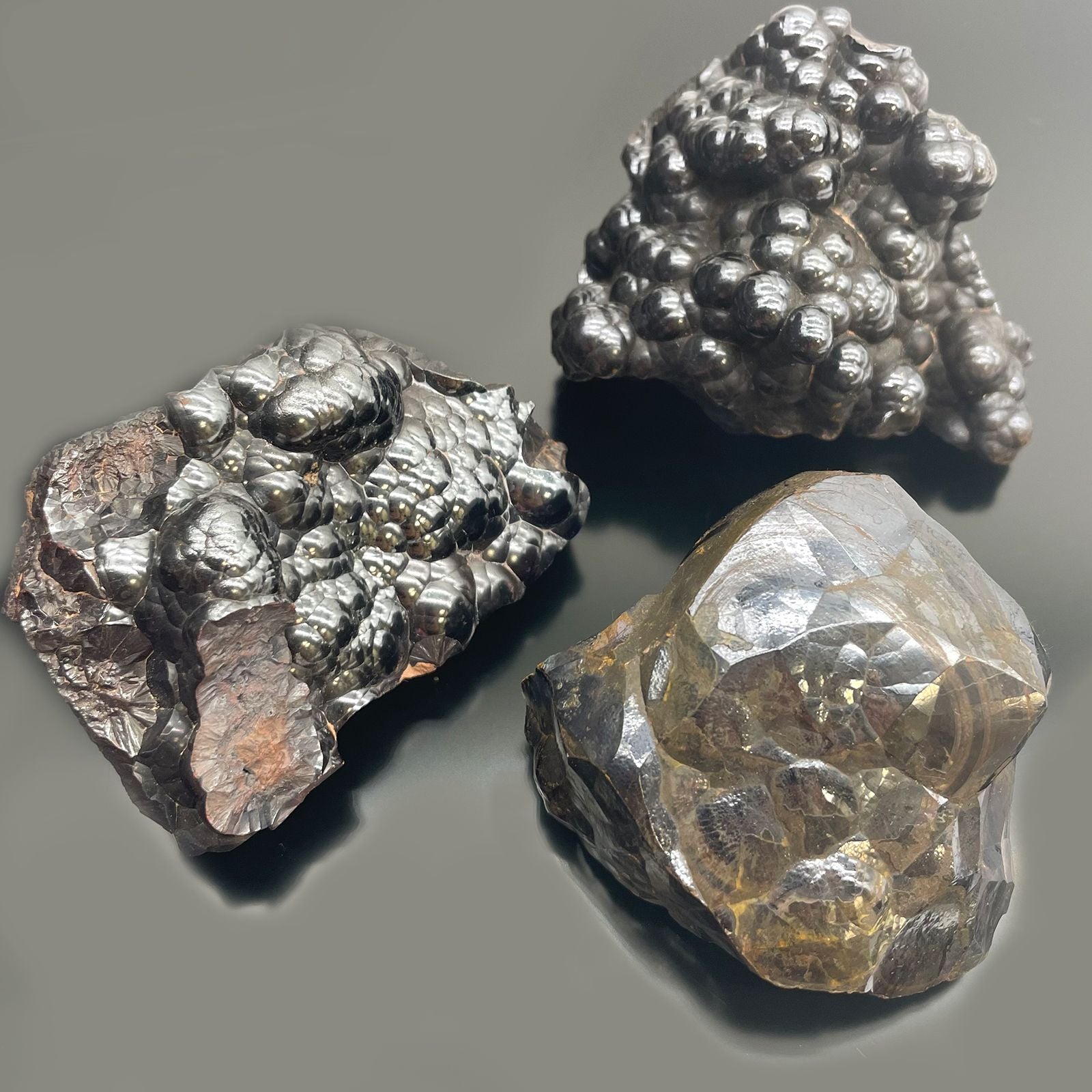 Mineralienproben - Natürlicher Hämatit (ca. 20 Stück pro Schale)