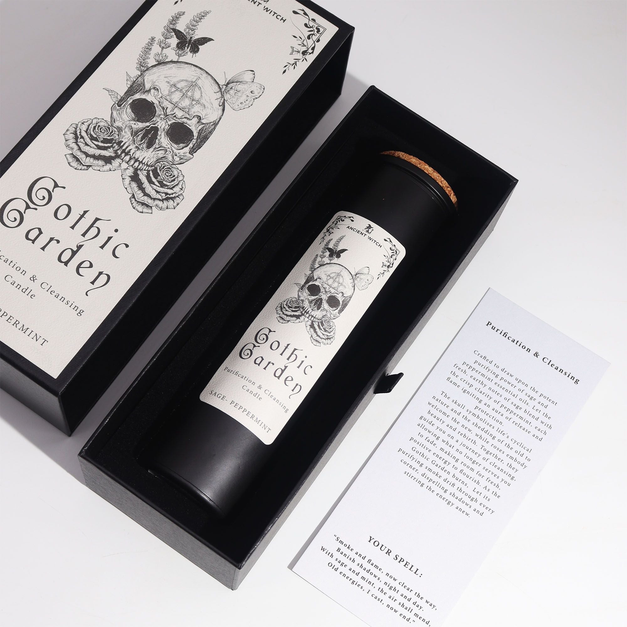 Ancient Witch Candle – Gothic Garden