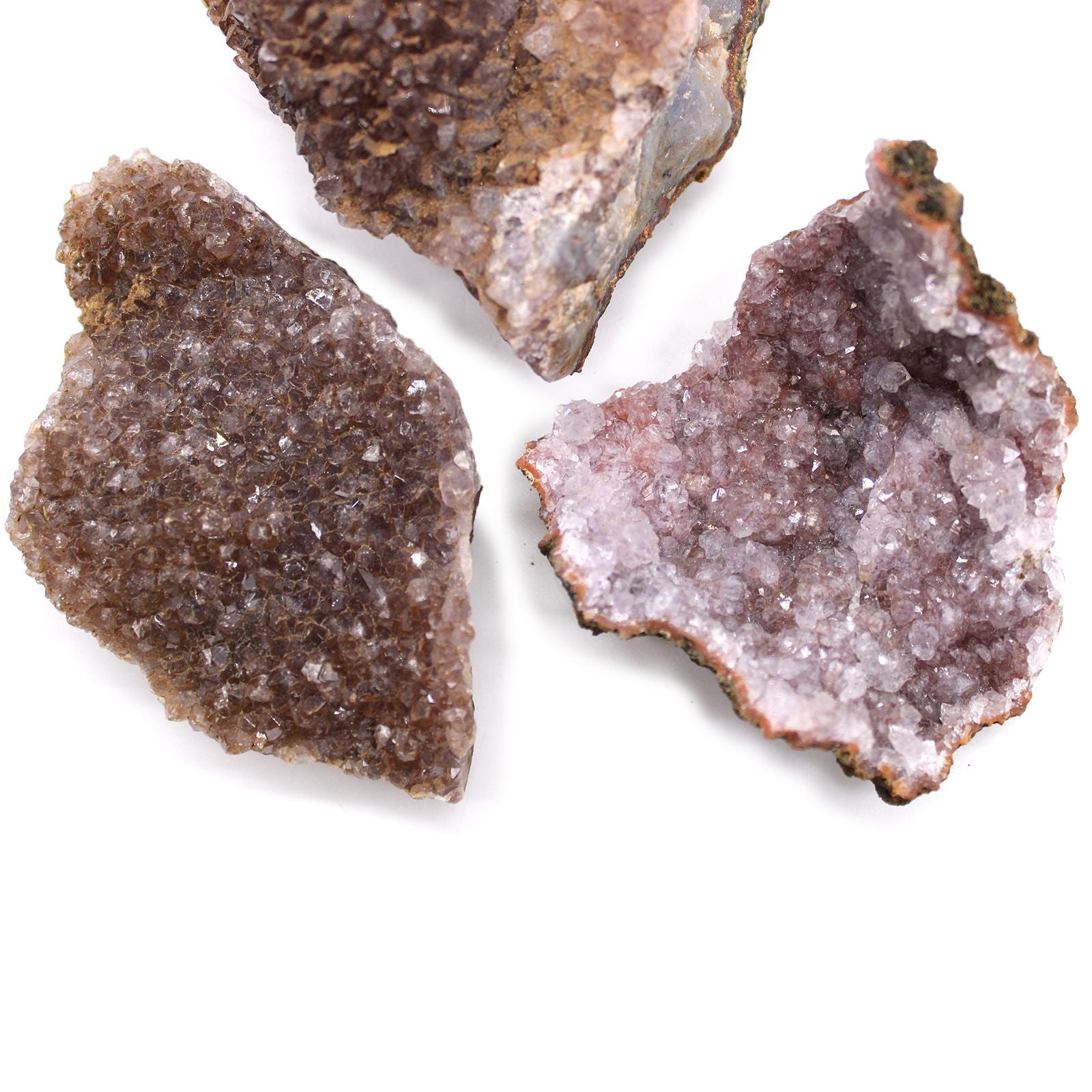 Mineral Specimens - Amethyst (Approx. 20 Pieces per Tray)