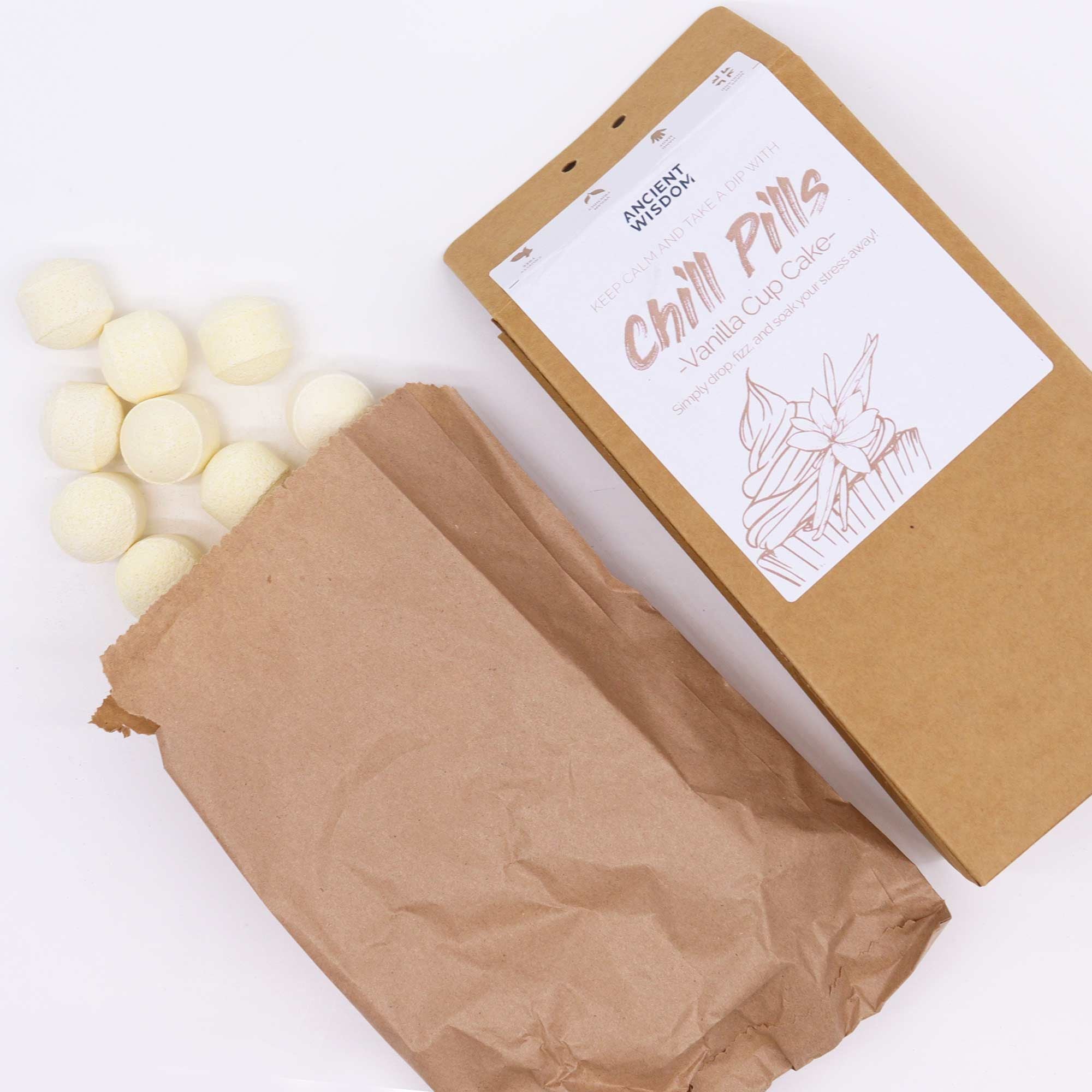 Chill Pills 350g – Vanilla Cup Cake