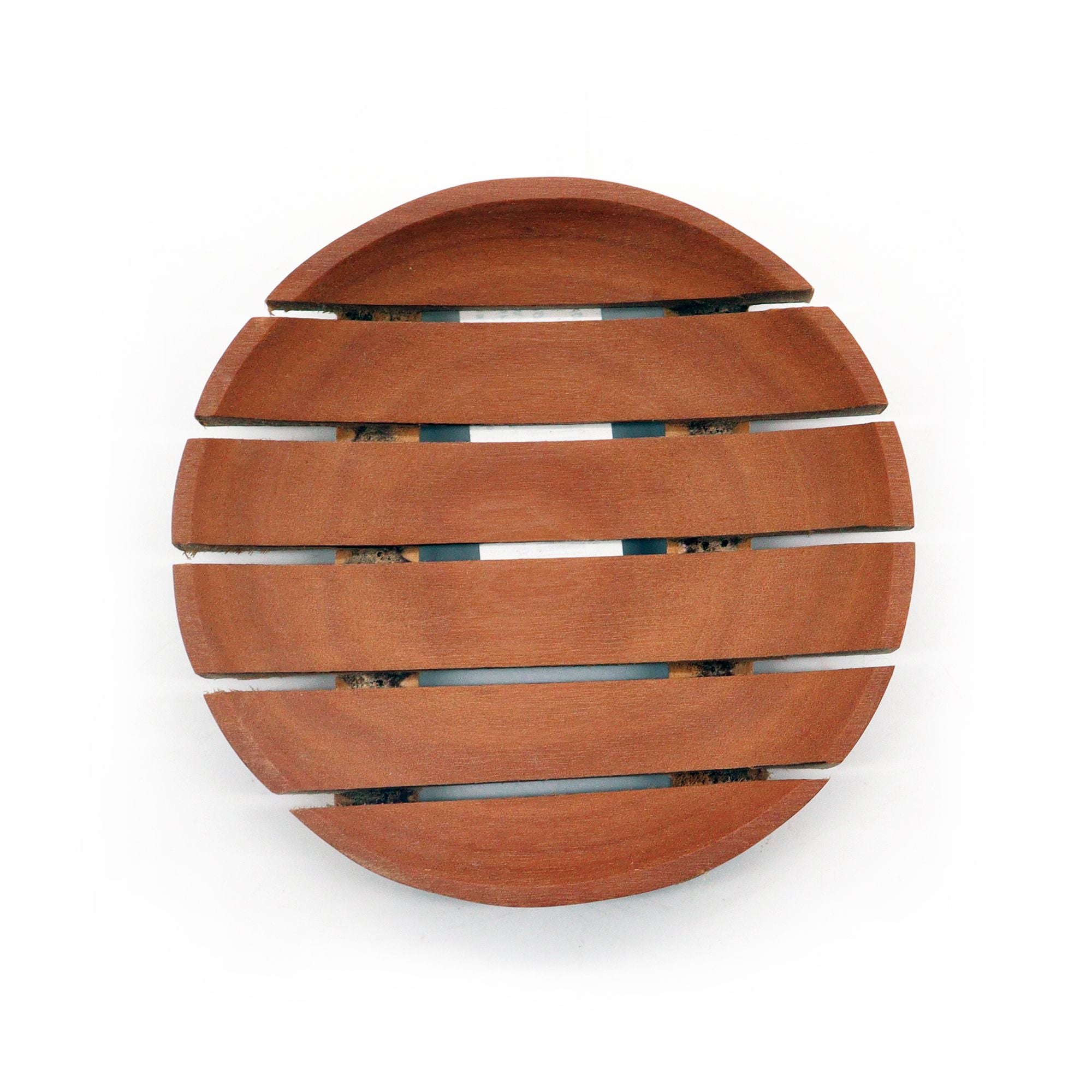 Mahogany Soap Dish - Round