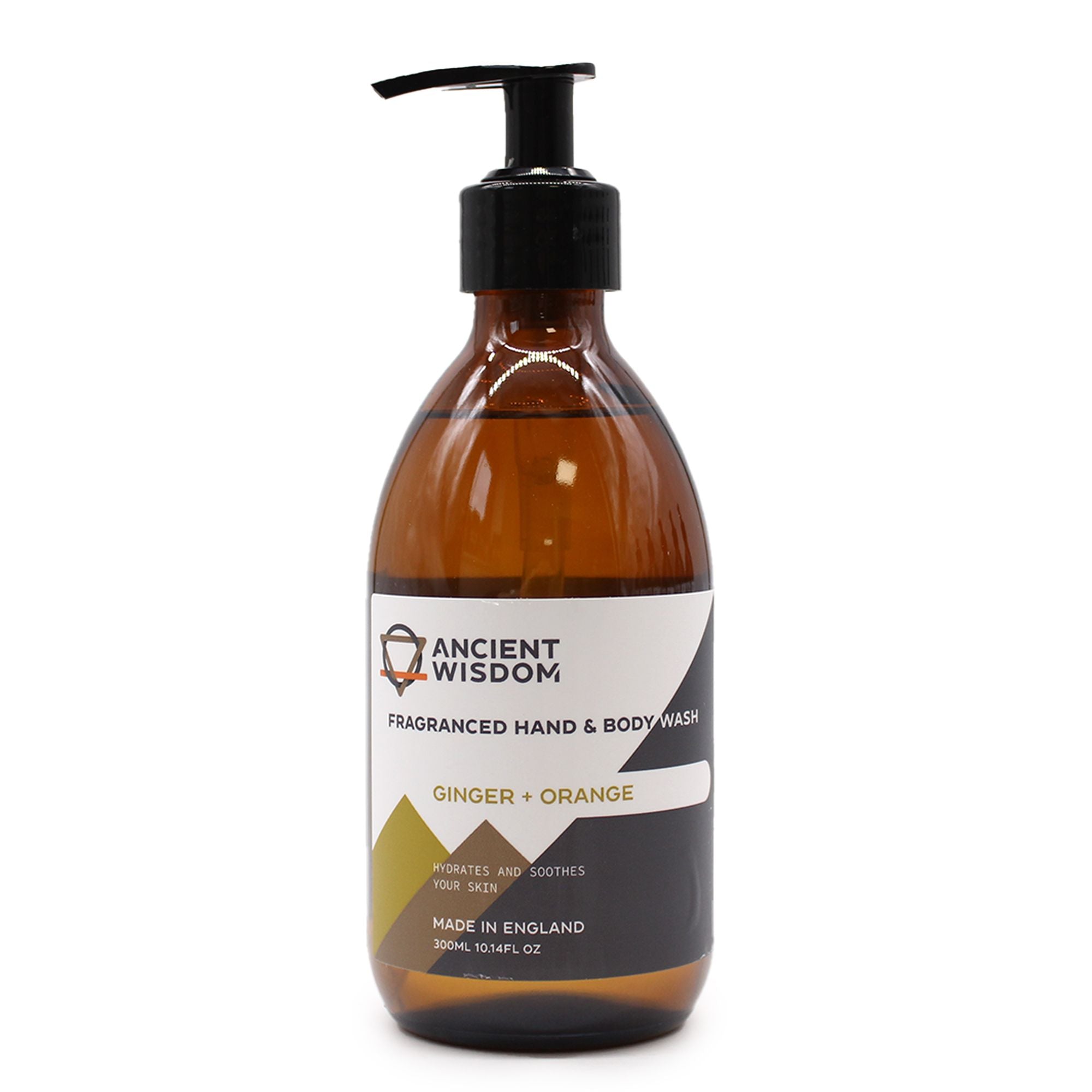 Fragranced Hand & Body Wash 300ml - Ginger & Orange
