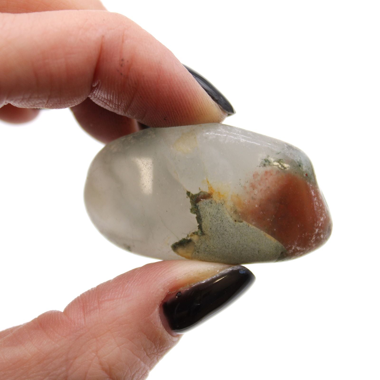 African Tumble Stone x12 - Medium - Bloodstone (Sephtonite)