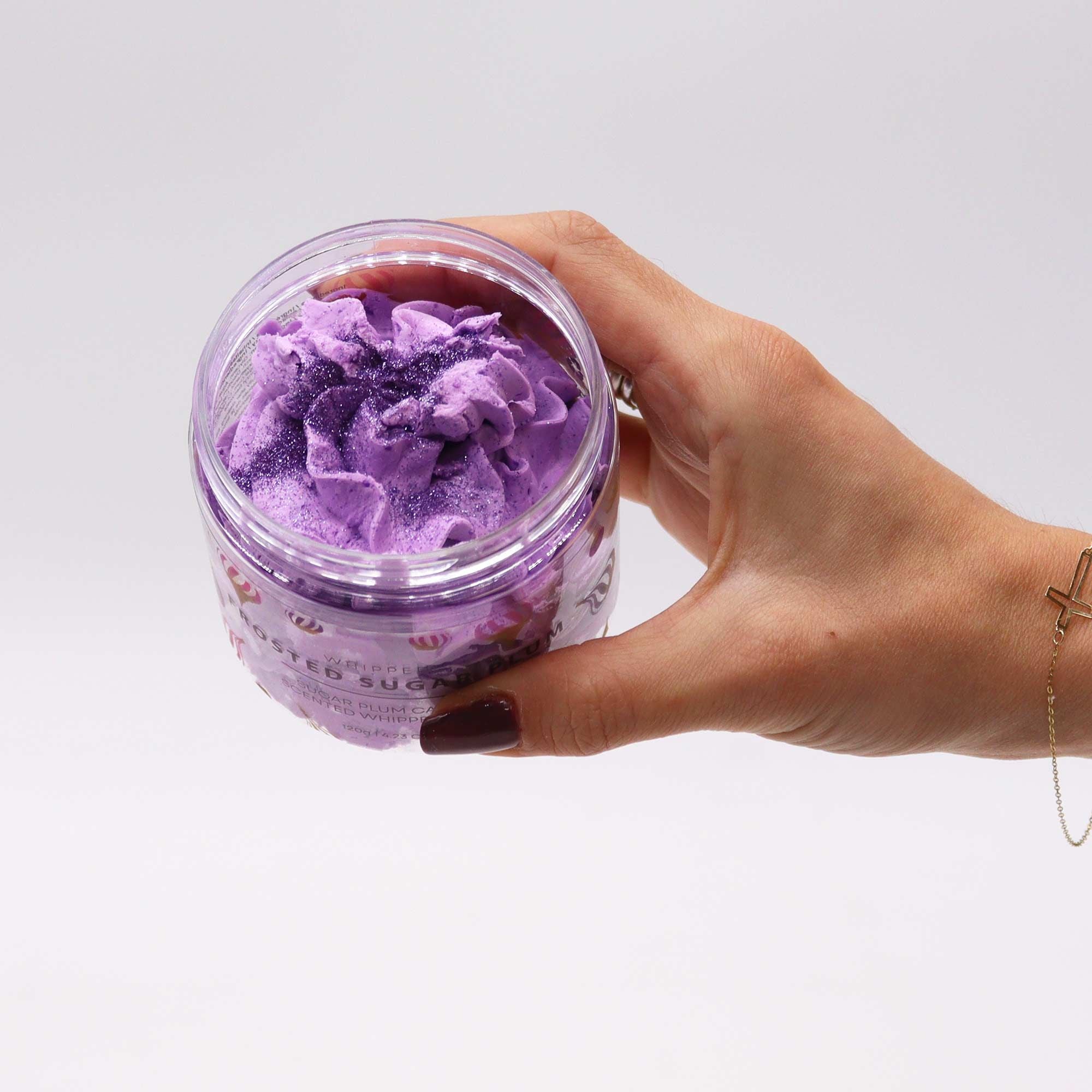 Whipped Soap 120g – Frosted Sugar Plum