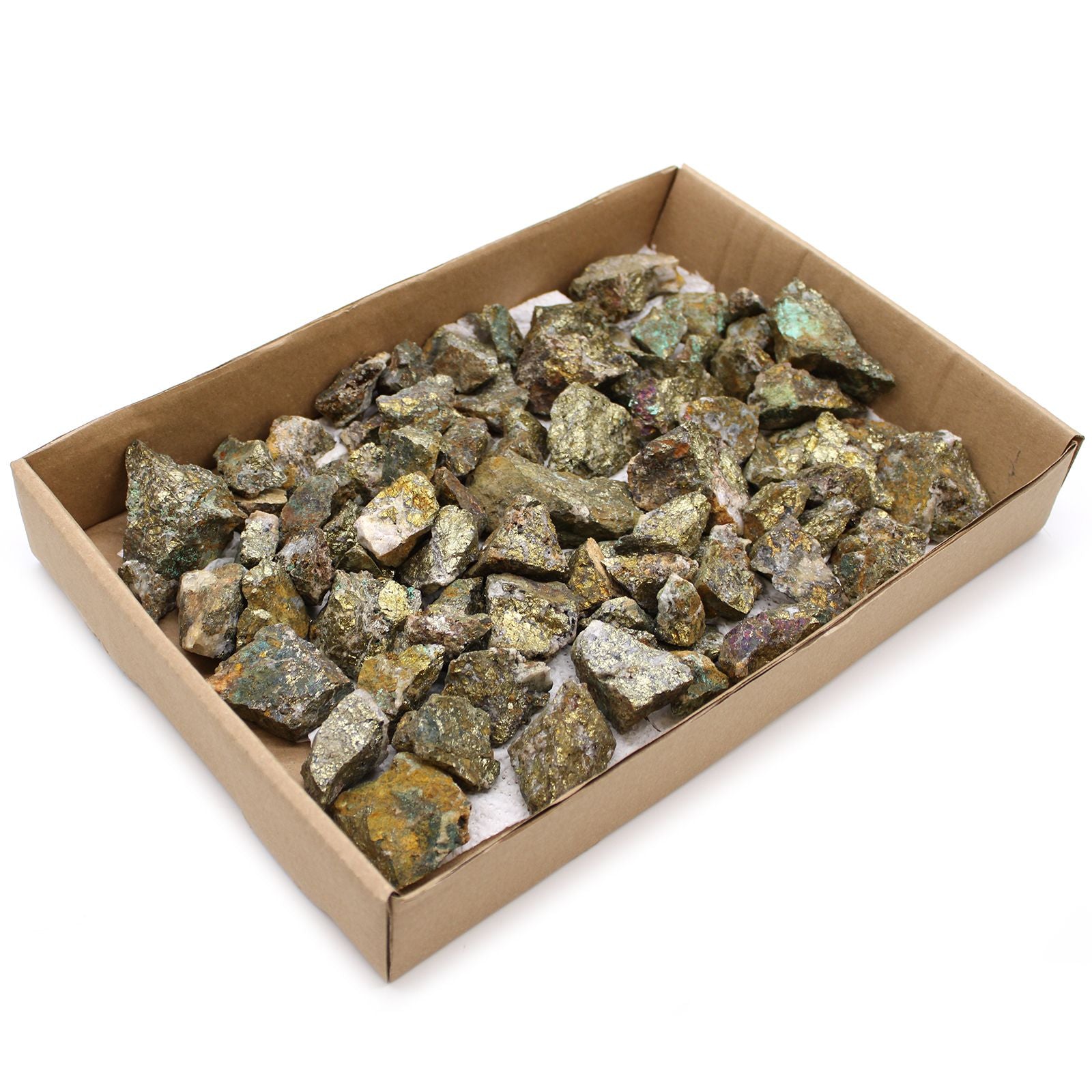Mineralproben - Chalkopyrit (ca. 80 Stück pro Schale)