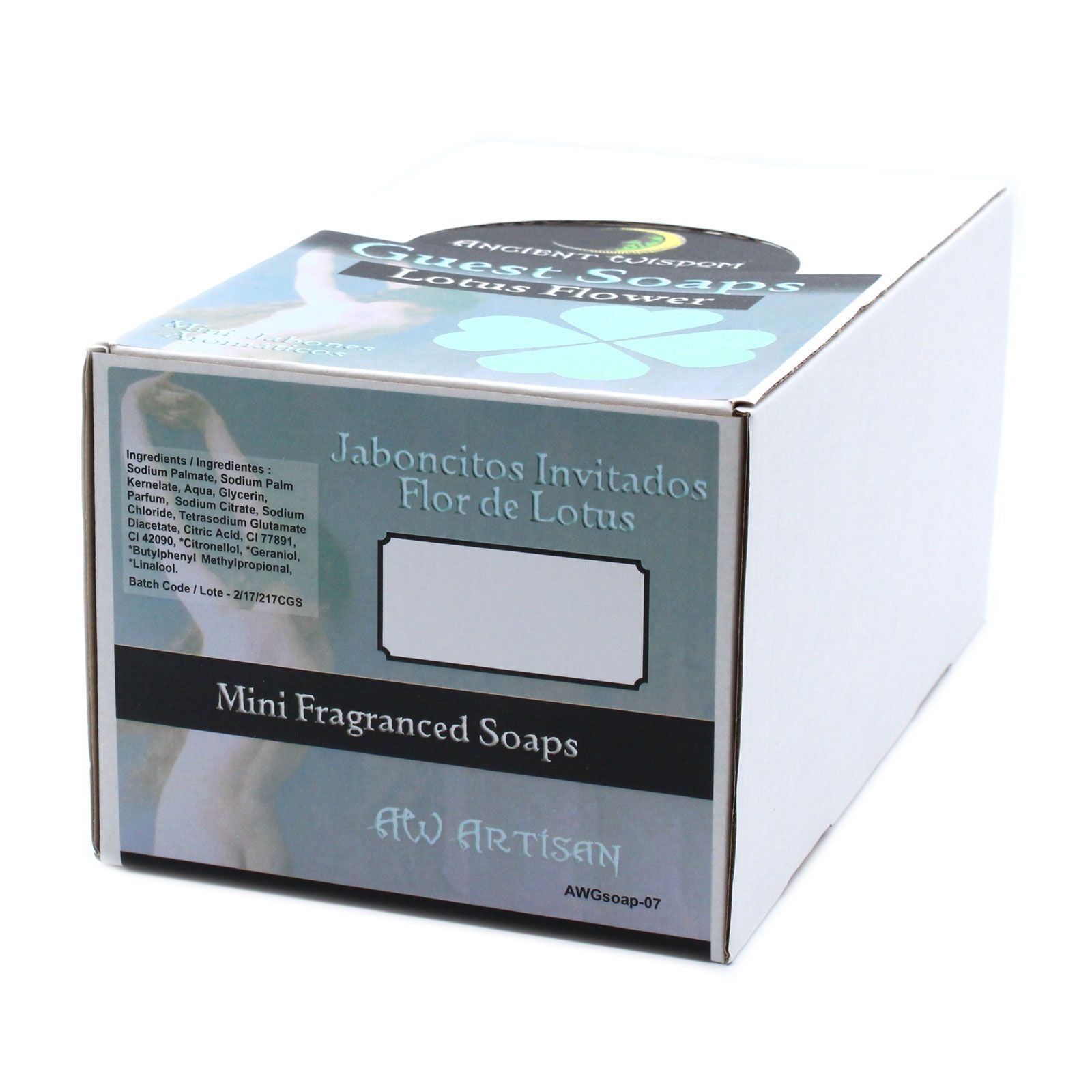 Heart Guest Soaps 10x - Lotus Flower
