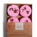 Zen Shower Steamers Set – Love Potion (Pinky Red)