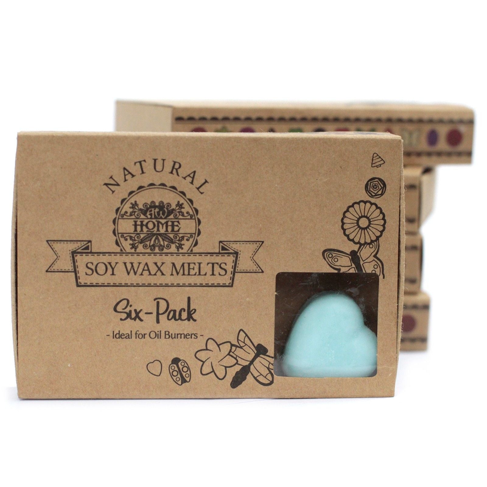Box of 6 Wax Melt Hearts - Nagchampa