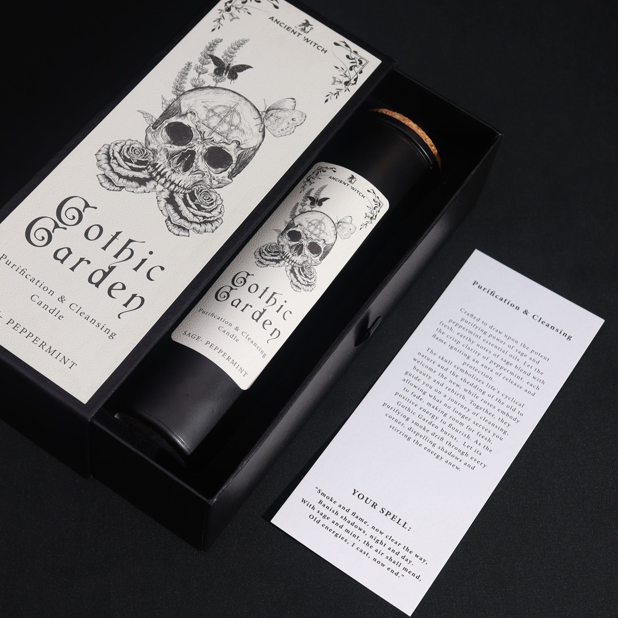 Ancient Witch Candle – Gothic Garden