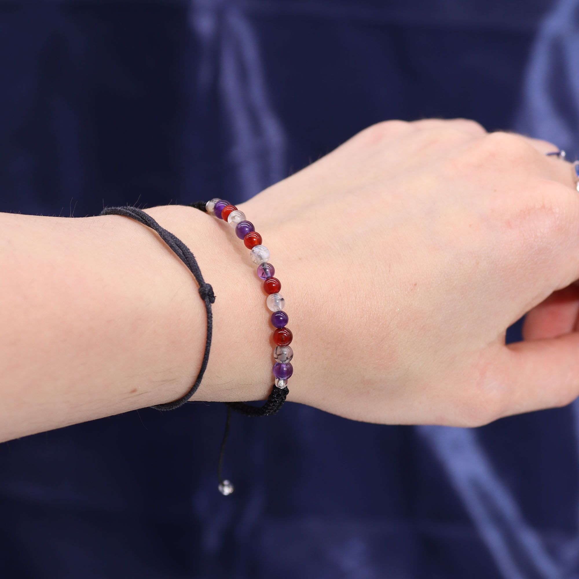 Zodiac Crystal Candle + Gemstone Bracelet - Virgo