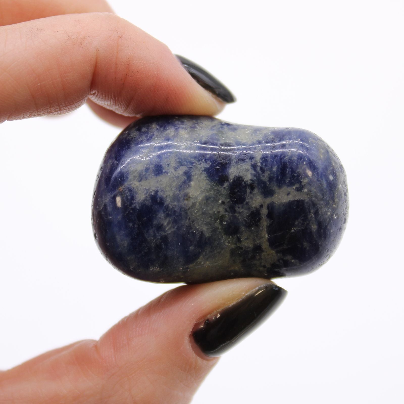 African Tumble Stone x6 - Large - Sodalite (Pure Blue)