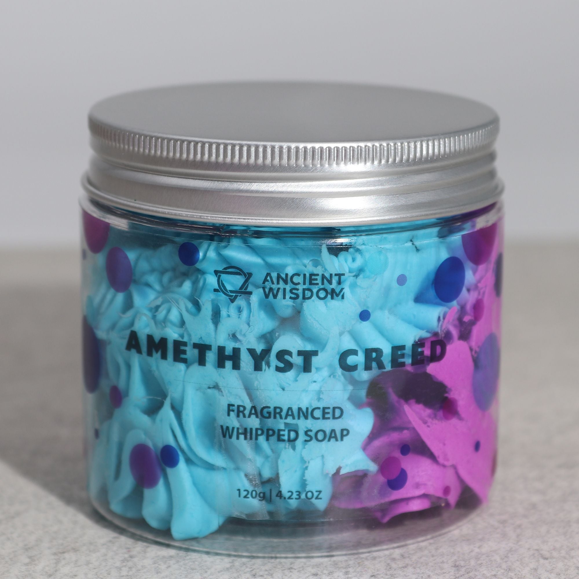 Whipped Soap 120g – Amethyst Creed