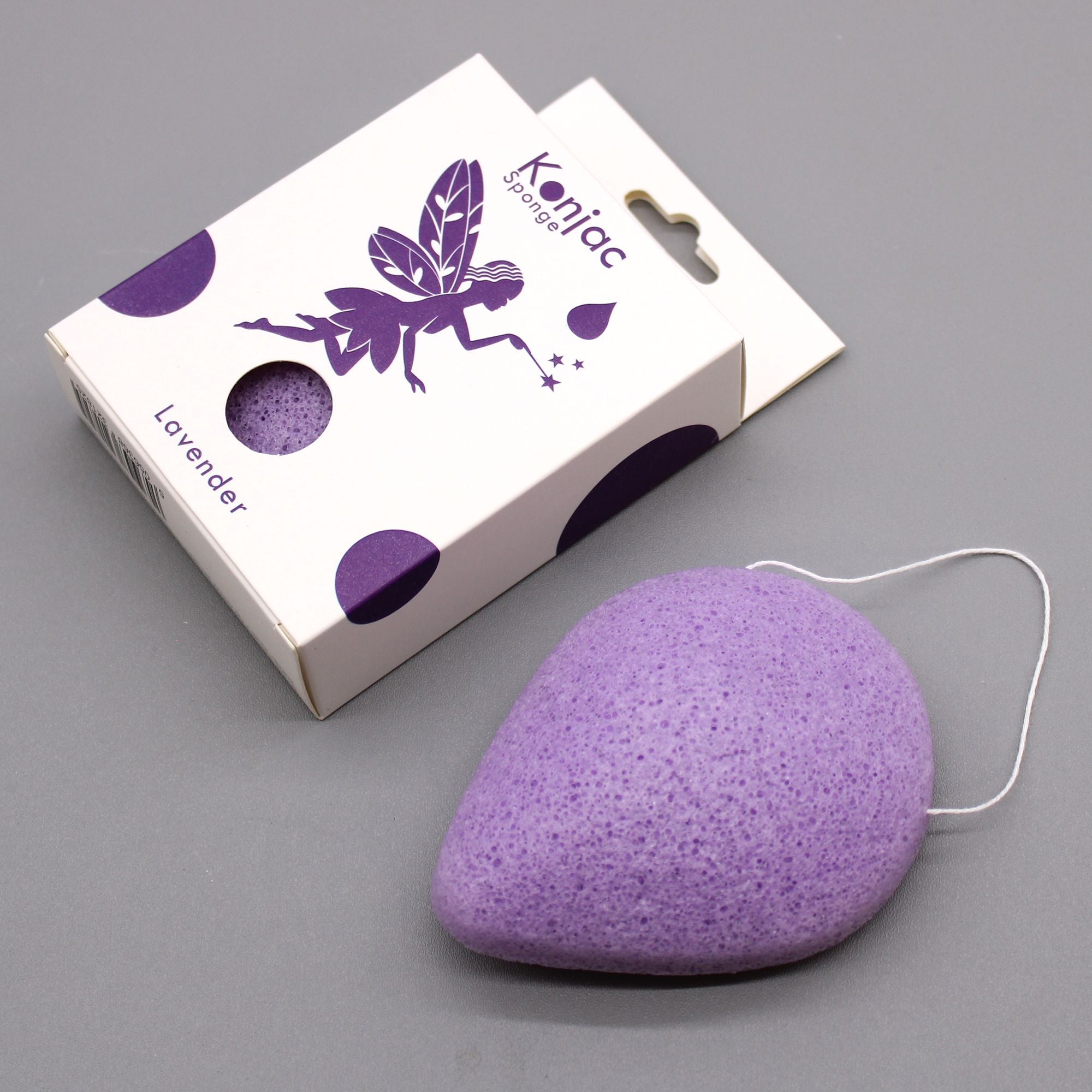 Konjac Teardrop Sponge – Lavender – Calming