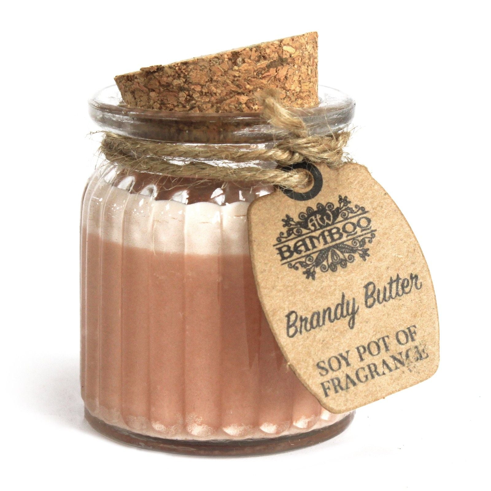 Soy Fragrance Candle Pot – Brandy Butter
