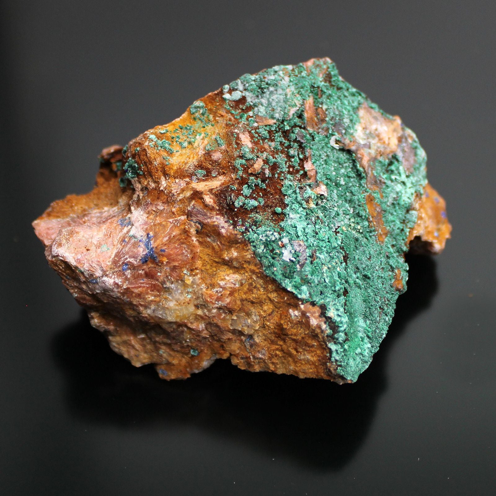 Mineralspecimen - Azurit Malakit (cirka 20 stycken per bricka)