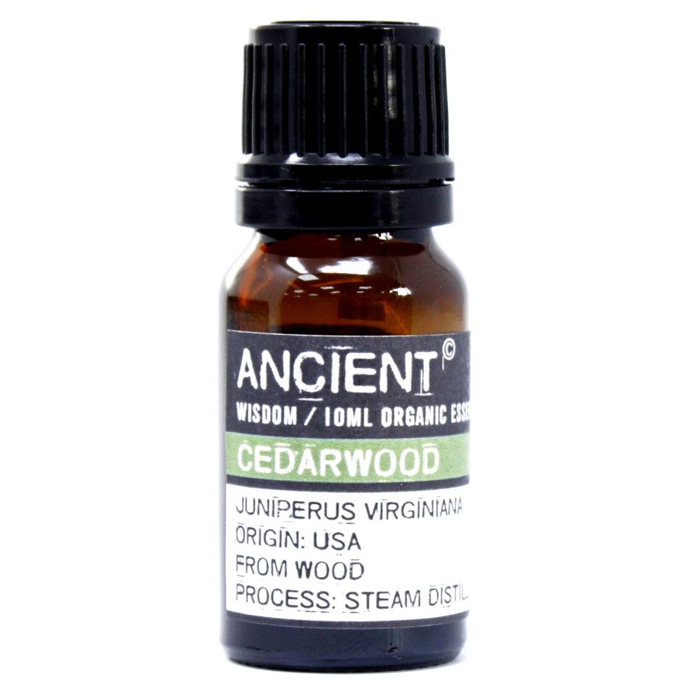 Essential Oil 10ml (Organic) - Cedarwood