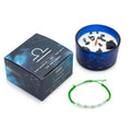 Zodiac Crystal Candle + Gemstone Bracelet - Libra