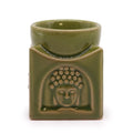 Buddha Burner Square - Light Jade