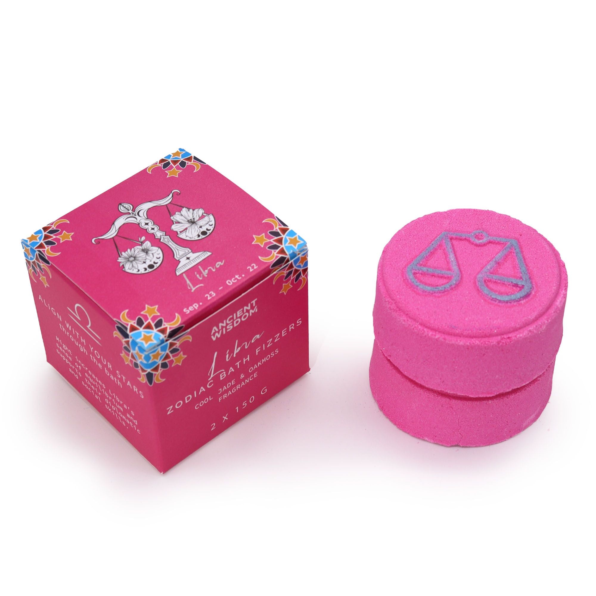 Zodiac Bath Fizzers- Libra (2x150g)