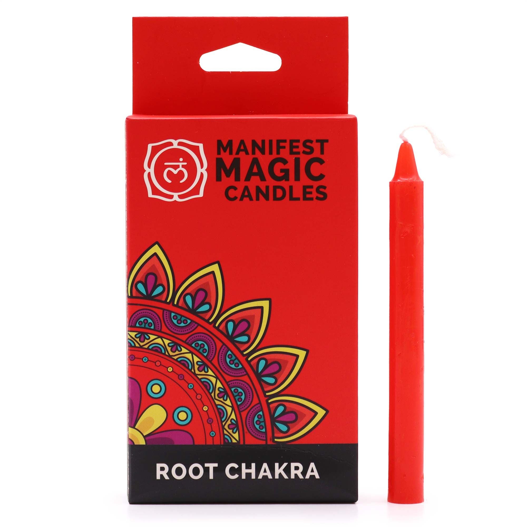 Manifest Magic Candles 12 Pack – Root Chakra