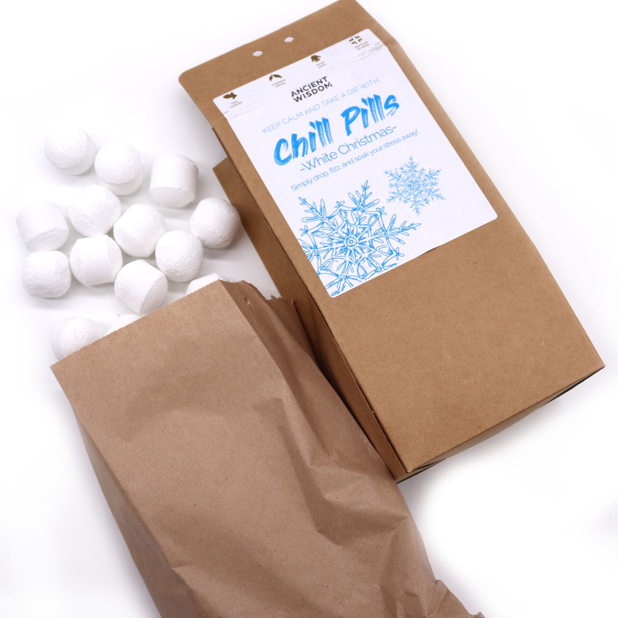 Chill Pills 350g – White Christmas