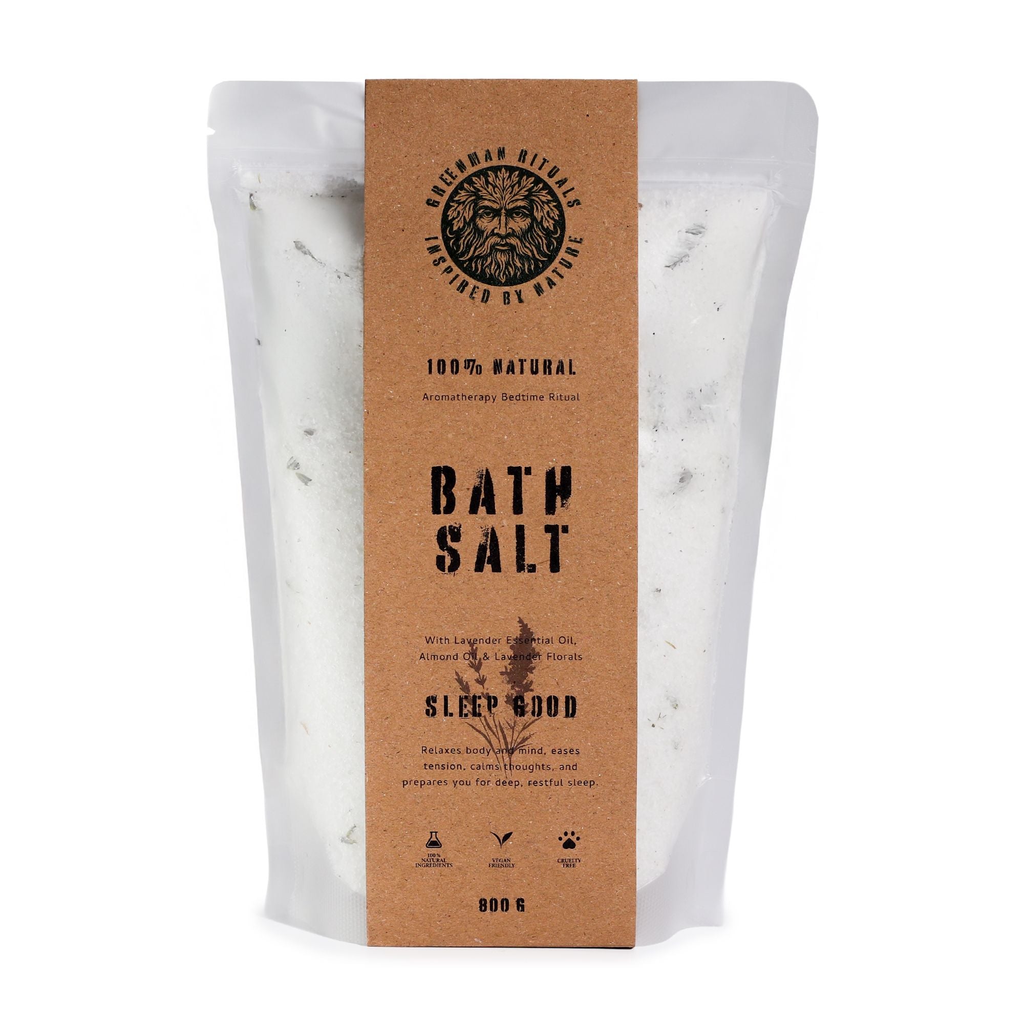Greenman Rituals Epsom Bath Salt Lavender - Aromatherapy