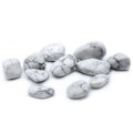 Tumble Stone x24 - Large - Howlite (White)