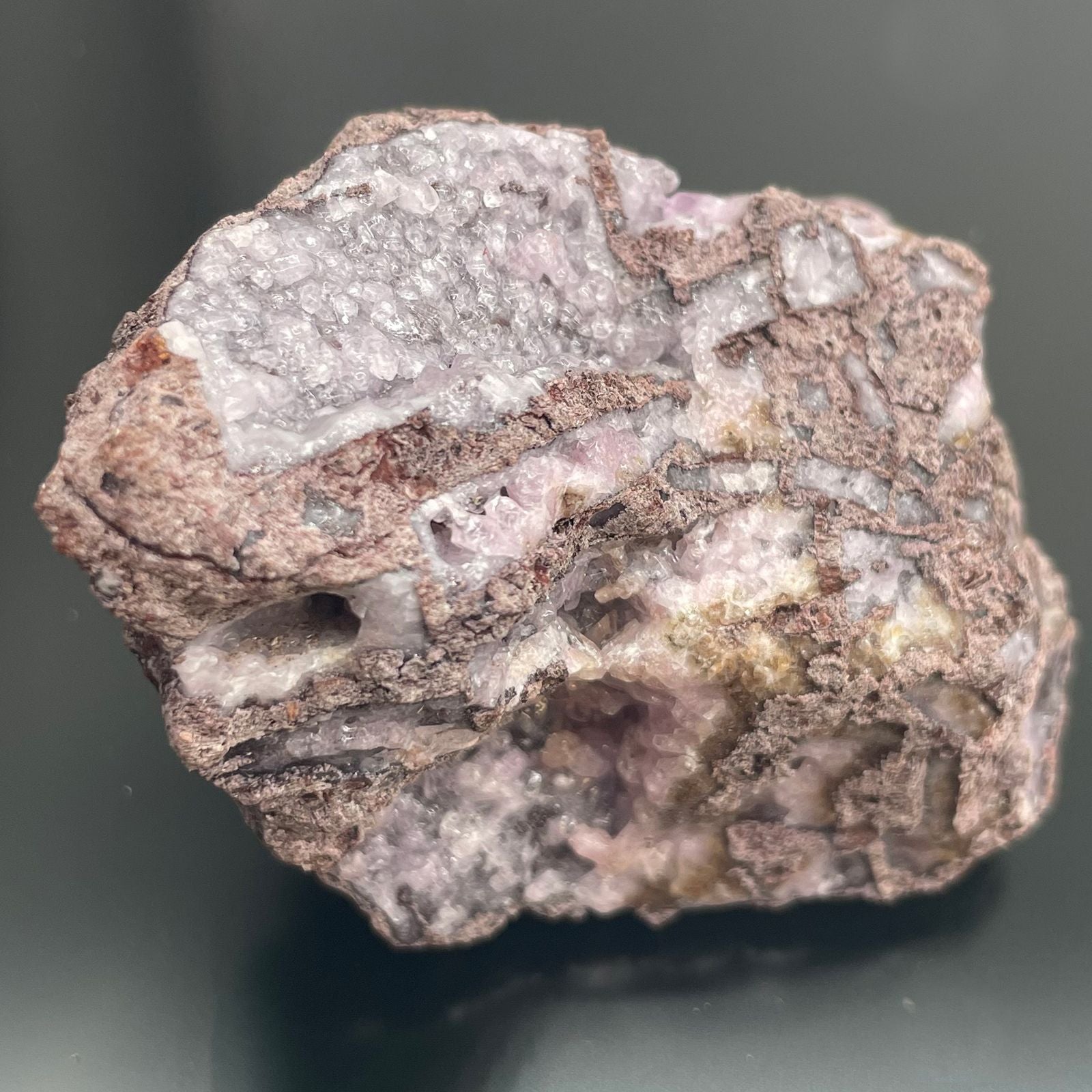 Mineralienfunde - Kobalt-Calcit (ca. 25 Stück pro Tablett)