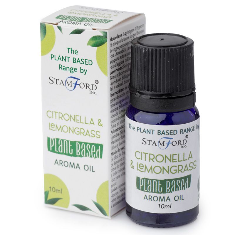Plant Based Aroma Oil 10ml - Citronella Lemon Grass
