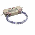 Gemstone Manifestation Bracelet - Amethyst (Calmness)