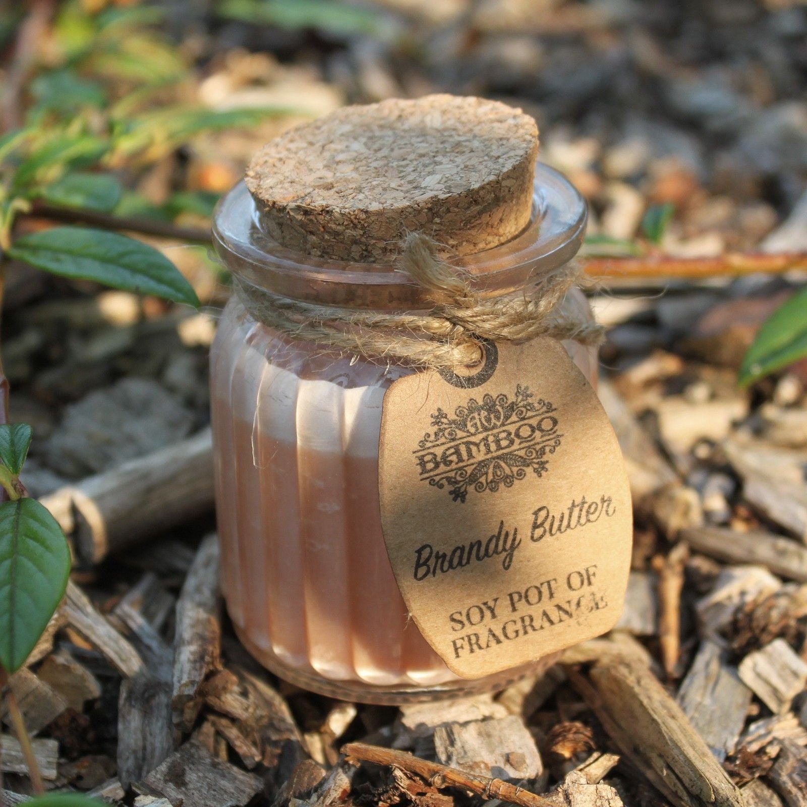 Soy Fragrance Candle Pot – Brandy Butter
