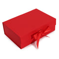Flat Pack Gift Box - Large - Red