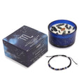 Zodiac Crystal Candle + Gemstone Bracelet - Scorpio