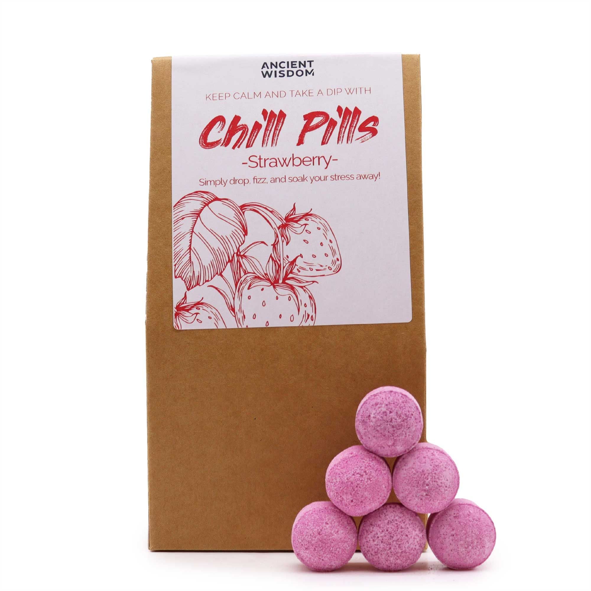 Chill Pills 350g – Strawberry
