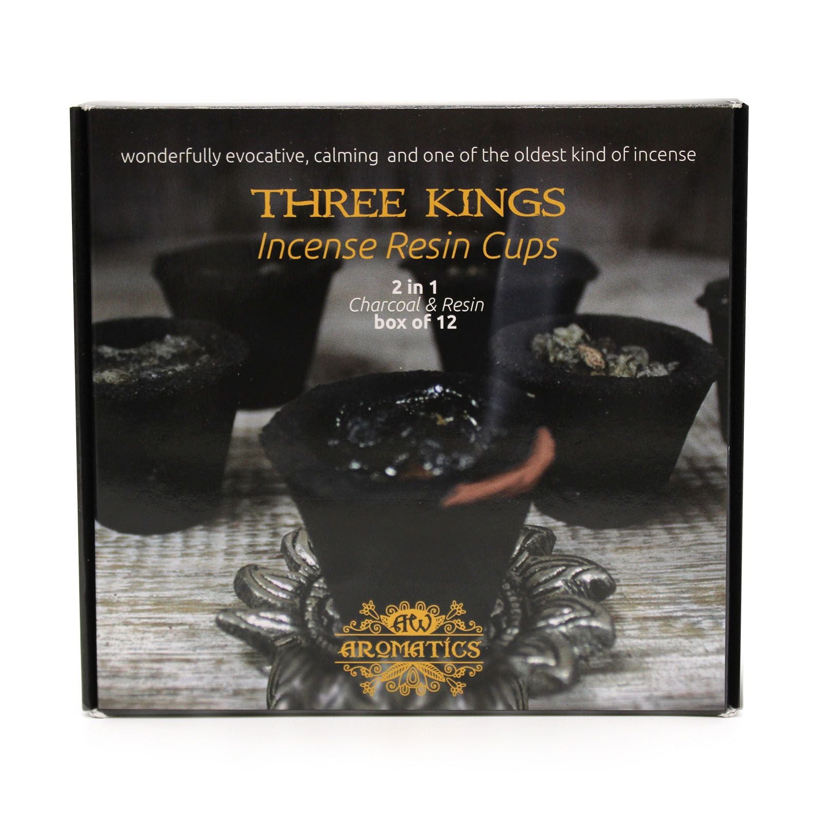 12 Resin Cups - Three Kings