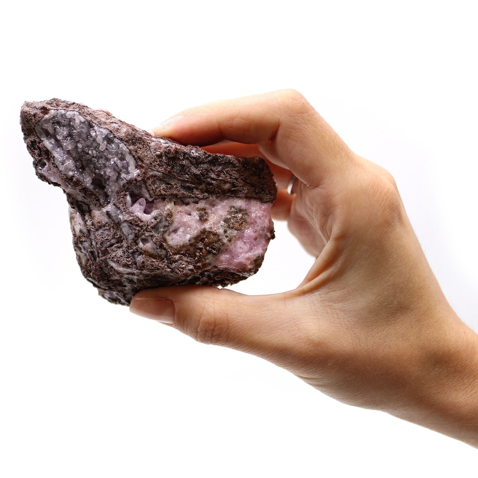 Mineralienfunde - Kobalt-Calcit (ca. 25 Stück pro Tablett)