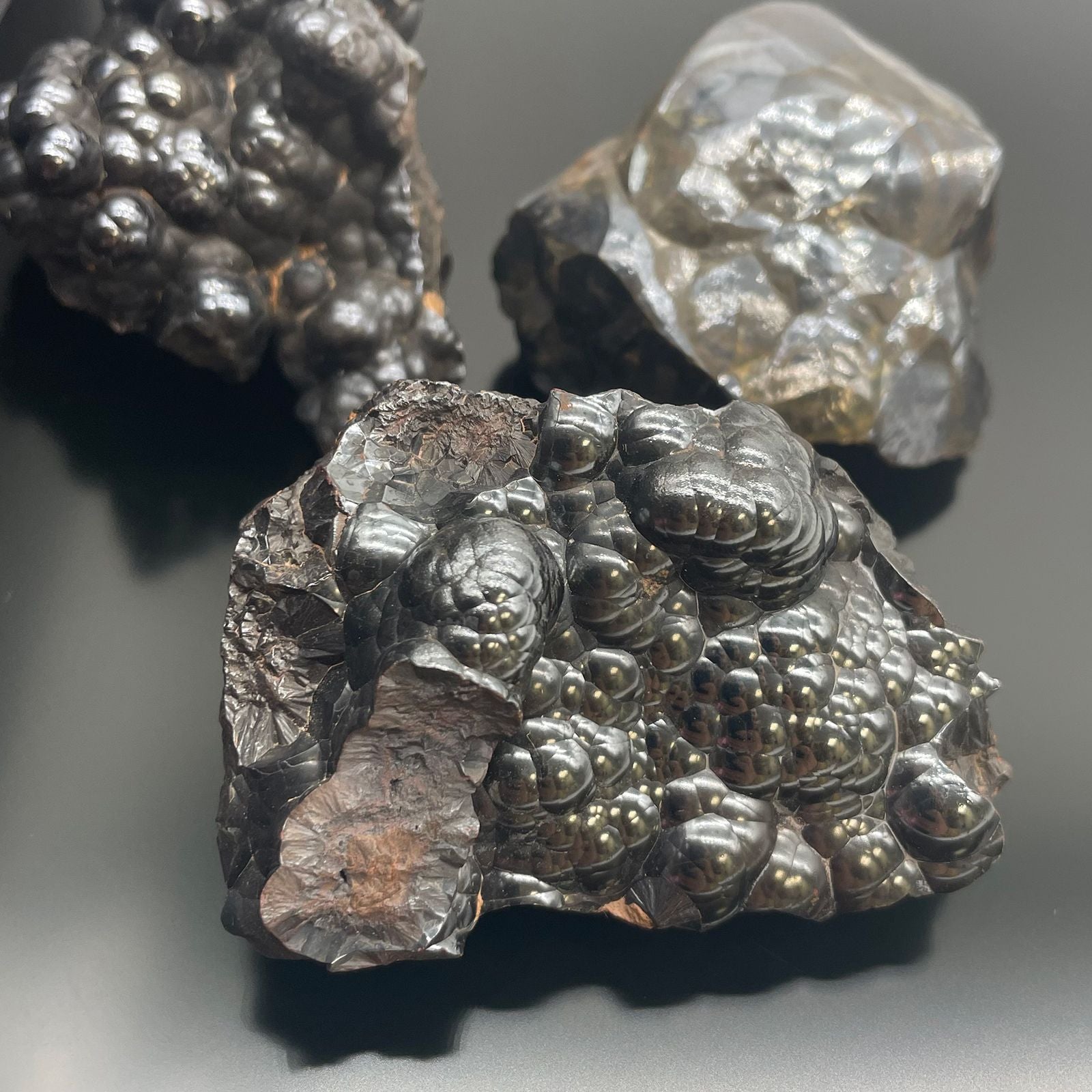 Mineralienproben - Natürlicher Hämatit (ca. 20 Stück pro Schale)