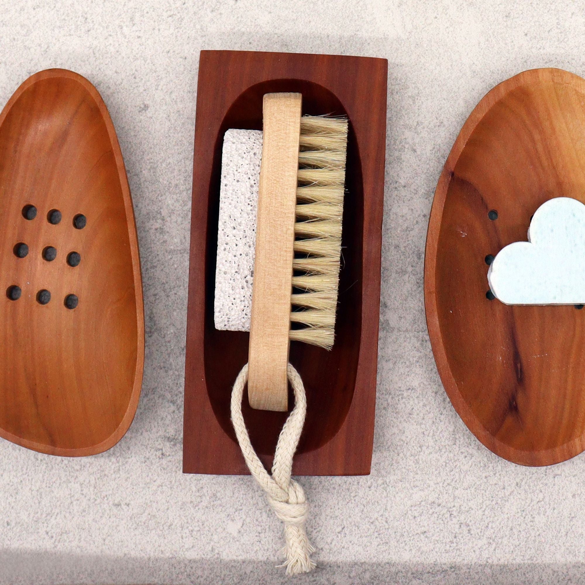 Mahogany Soap Dish - Rectangle