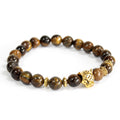 Noble Gemstone Bracelet - Gold Tiger (Tiger Eye)