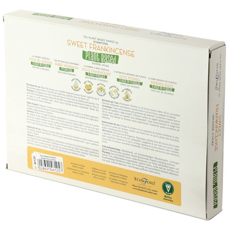 Stamford Plant Based Incense Sticks - Sweet Frankincense