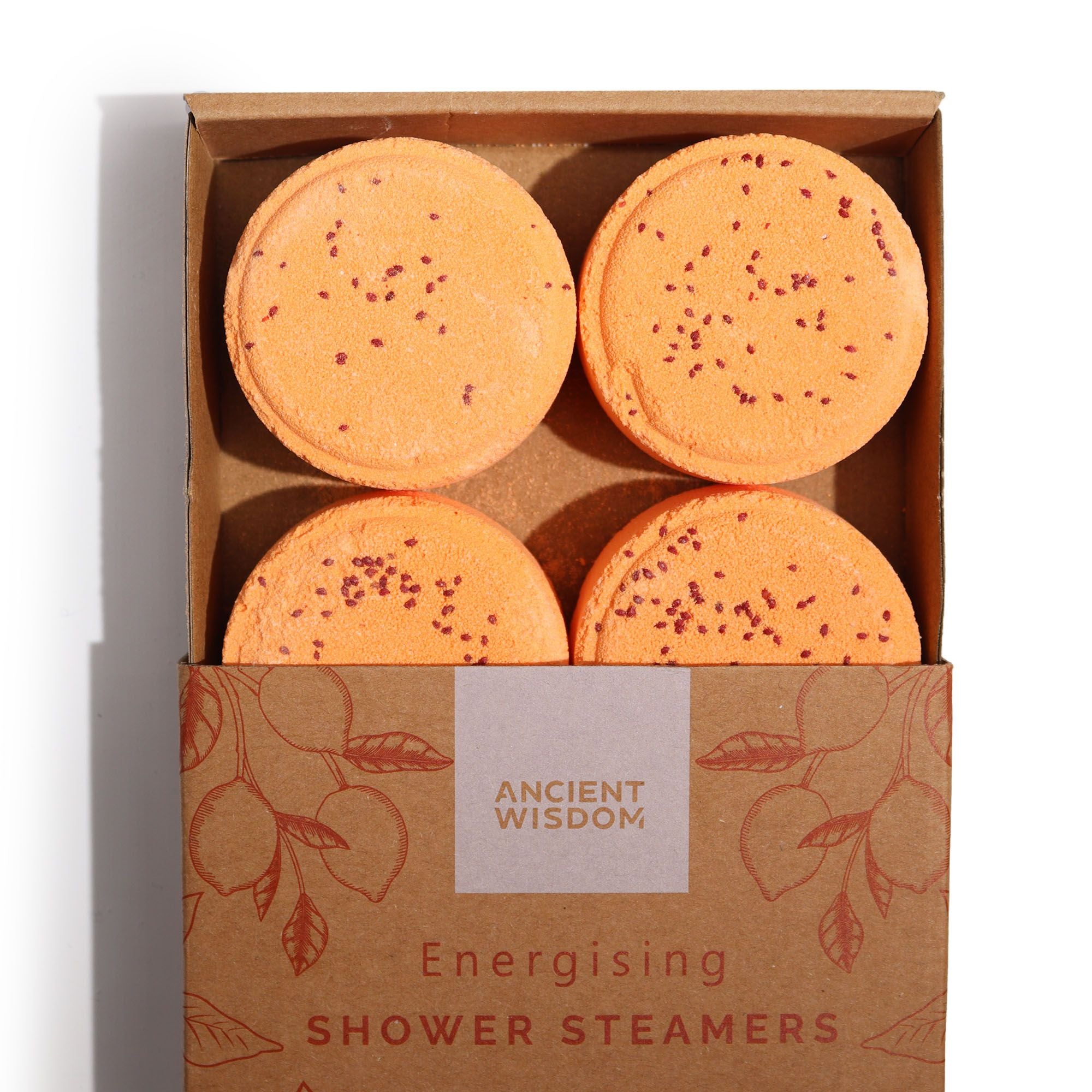 Zen Shower Steamers Set – Energising (Orange)