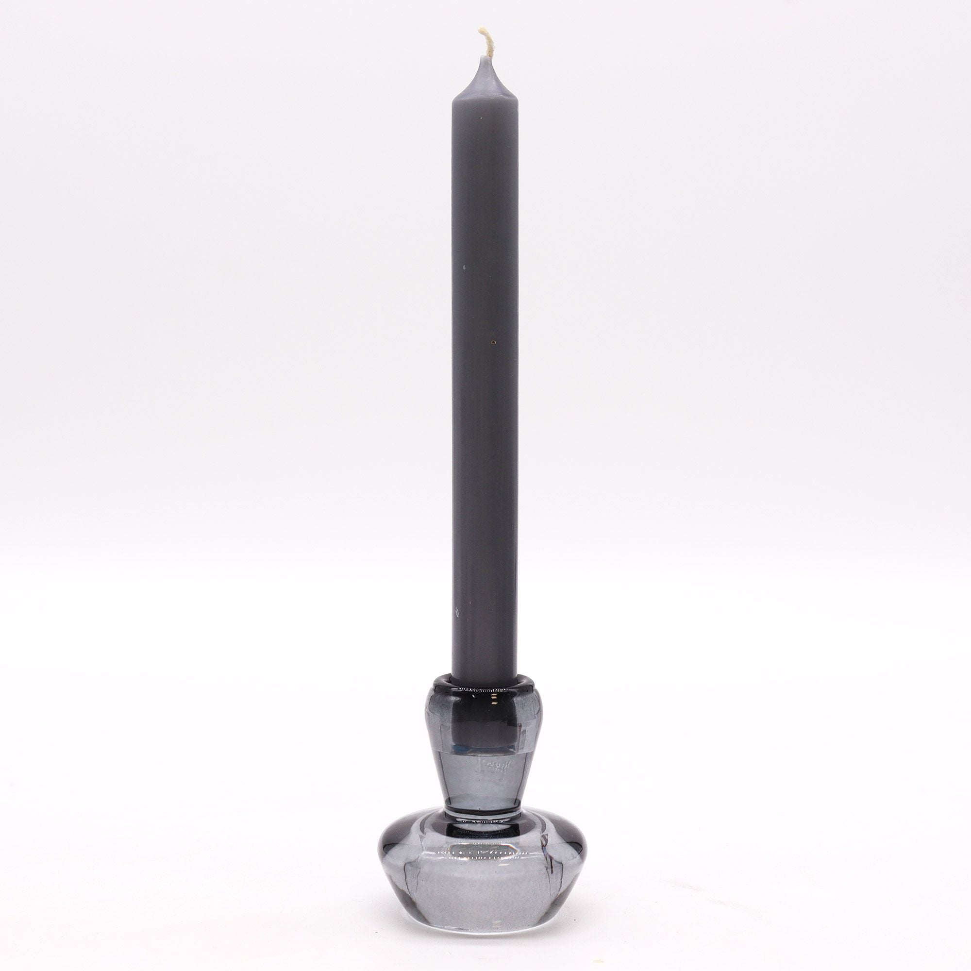 Mushroom Flip Dinner Candle Tealight Holder Set of 2 – Midnight Grey