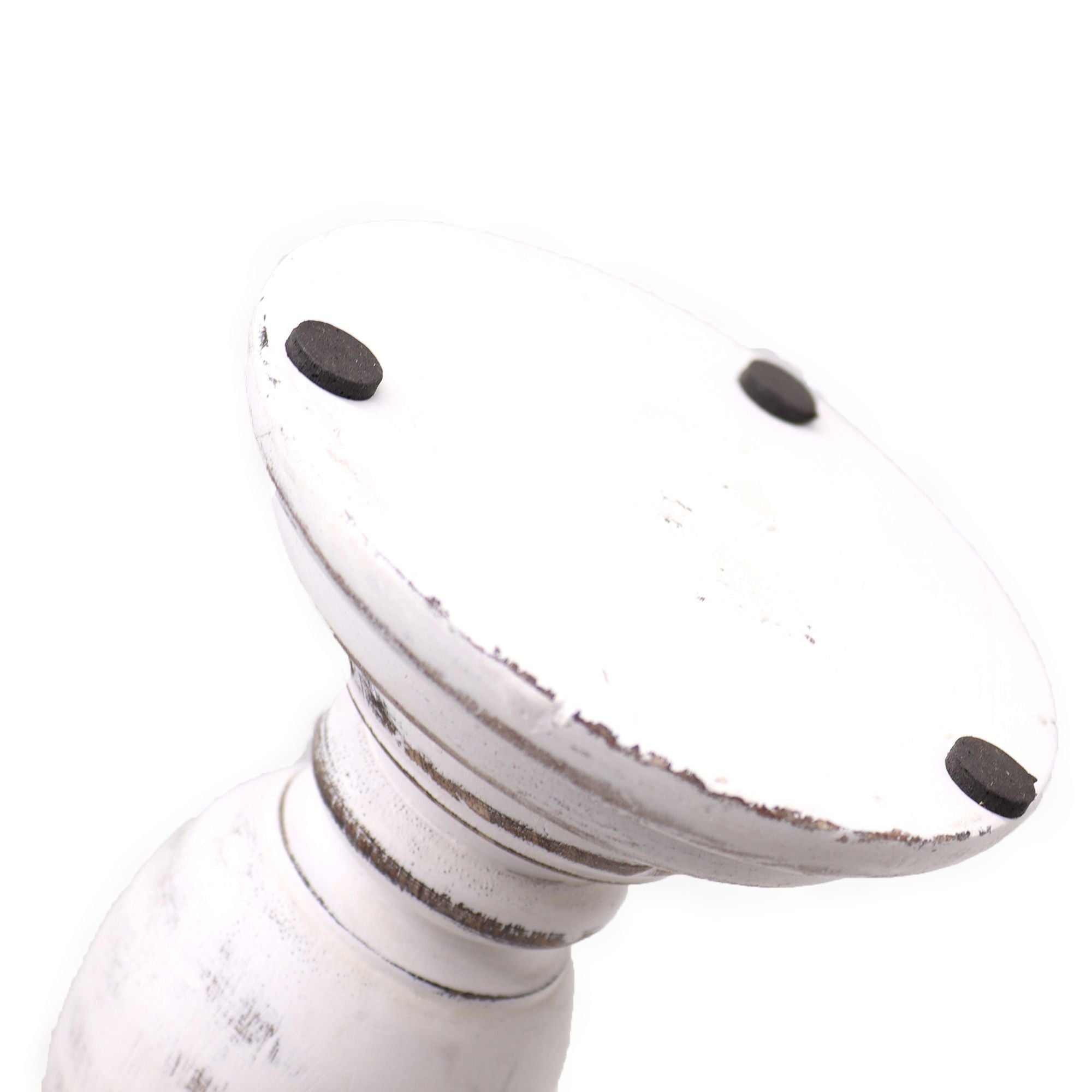 Classic Candle Stand – Whitewash Medium