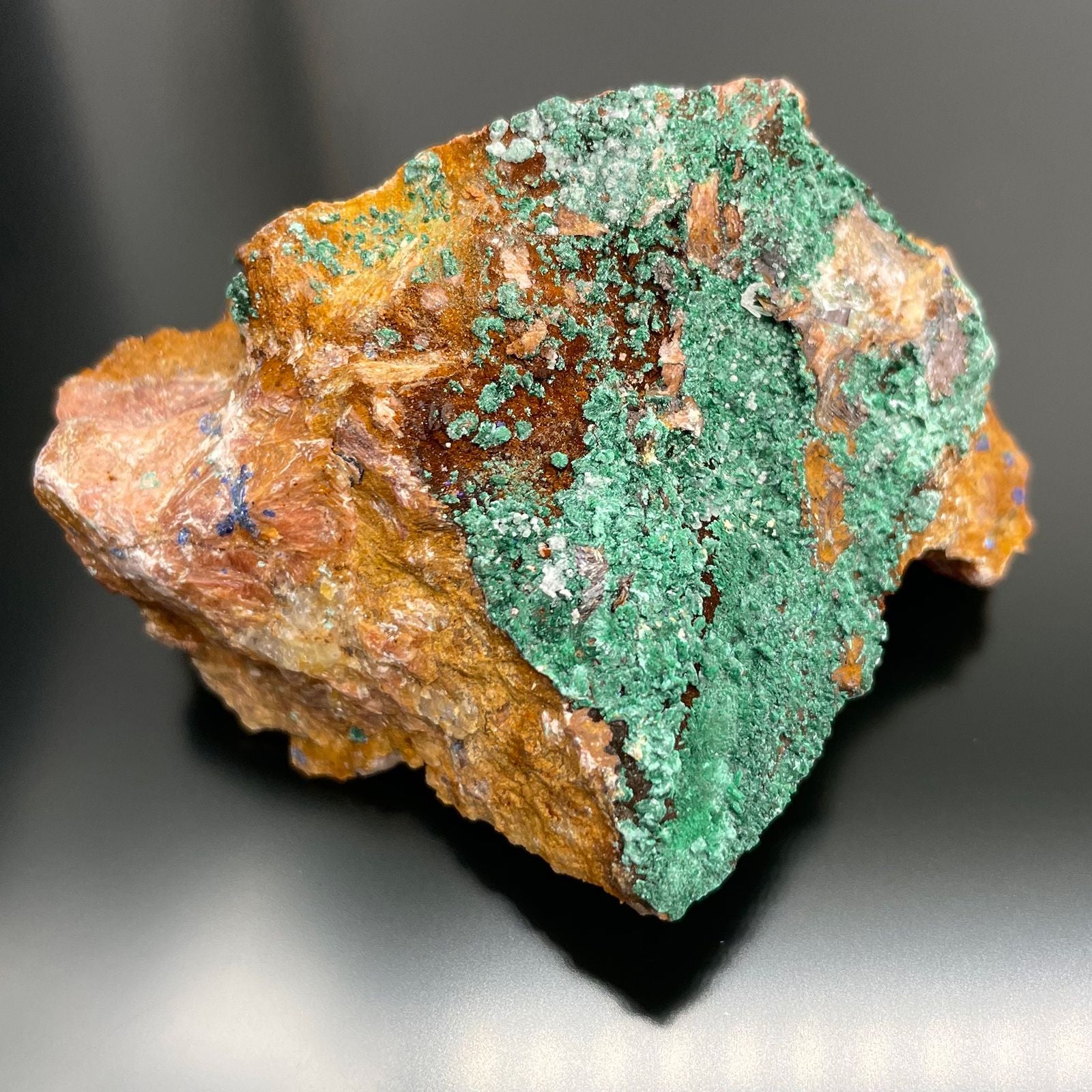 Mineralspecimen - Azurit Malakit (cirka 20 stycken per bricka)