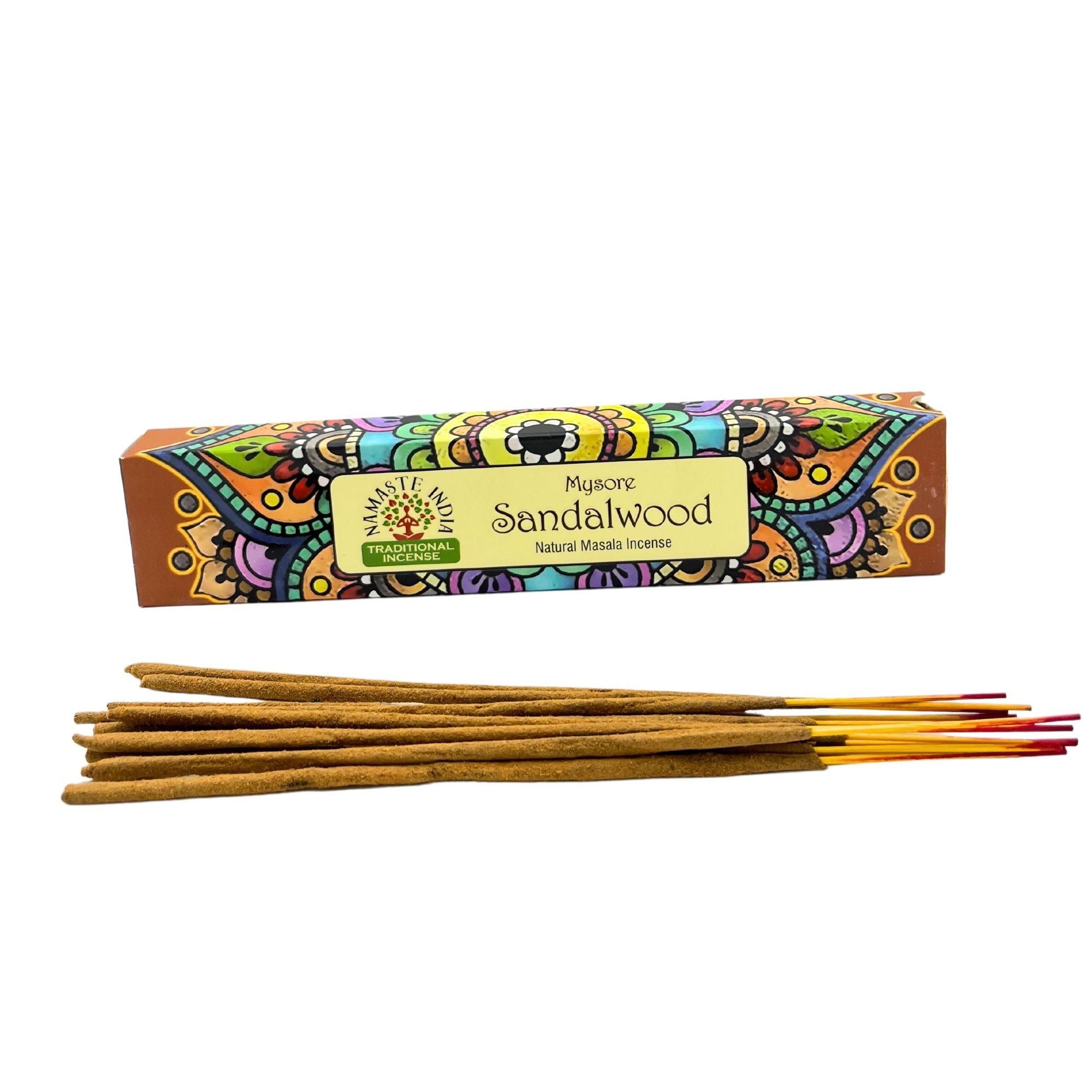 Namaste Mandala Masala Rökelse - Sandelträ
