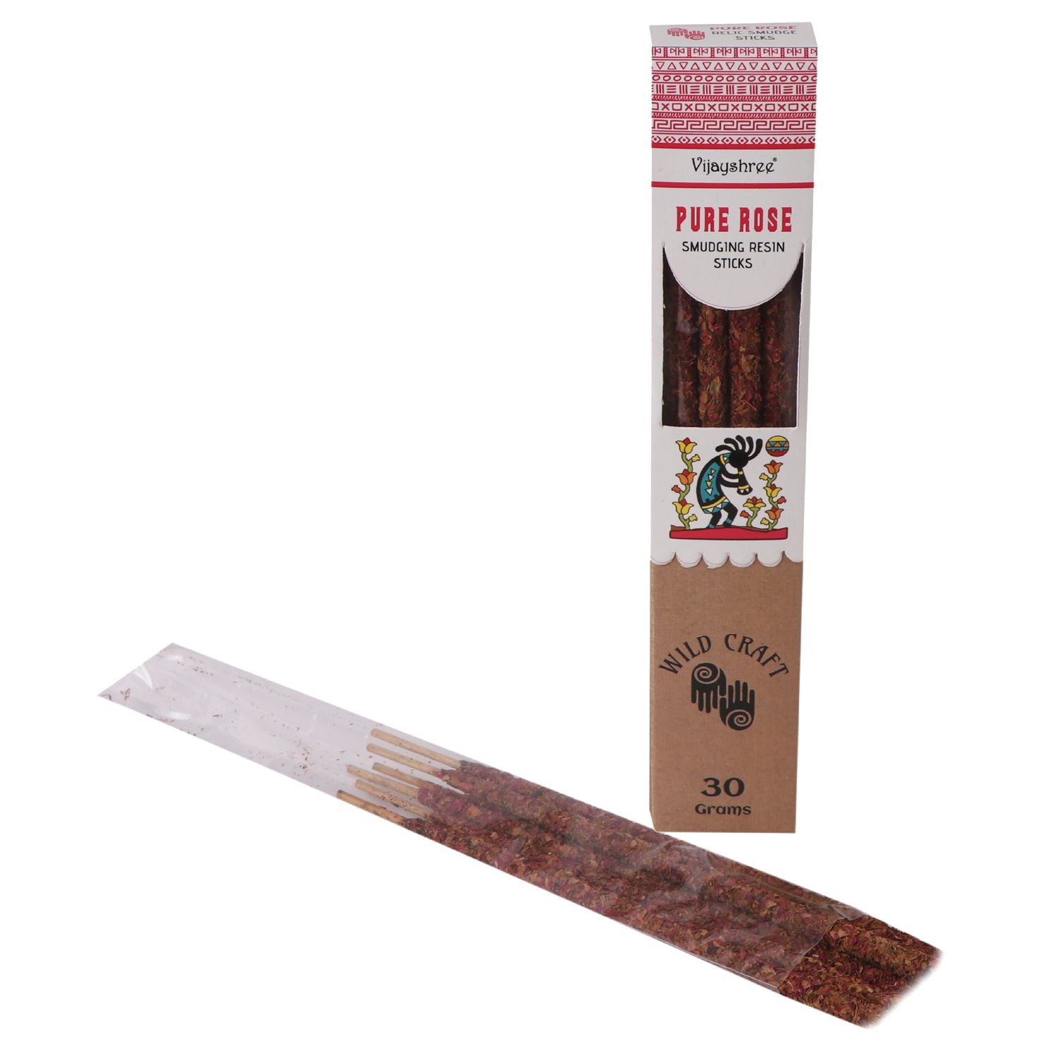 Golden Pure Rose Smudging Resin Sticks 30g (6s)