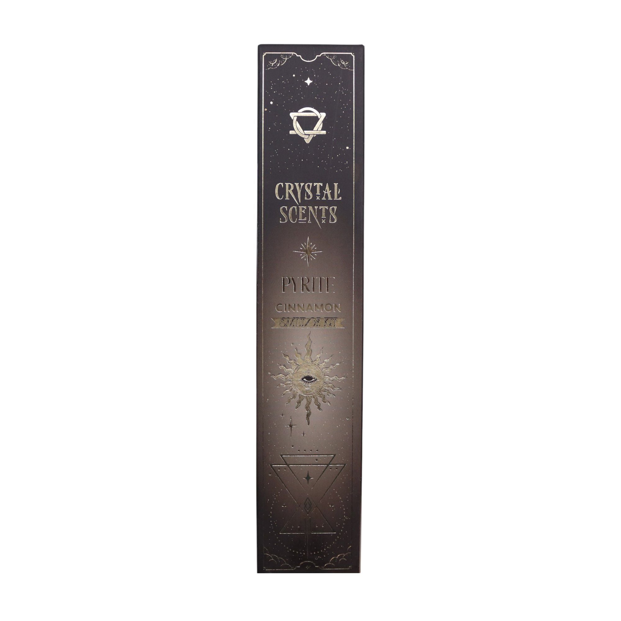 Crystal Scents Smudge Incense - Pyrite - Cinnamon